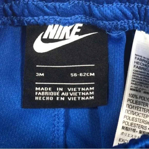 Nike Blue Basket Ball Shorts  - 3M - Picture 4 of 4